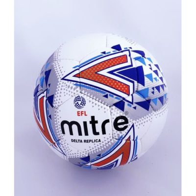 Mitre Ultimax Leather Football – Size 5 – Multicolors