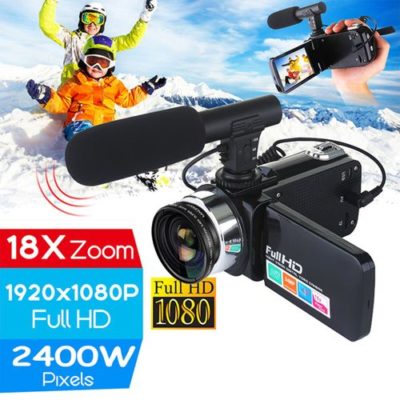 Video Camera 1080P J 2400W Camcorder Vlog Camera for YouTube