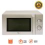 Roch RMW-20LM7C J-A(S) Microwave Oven - 20 Liters - Silver