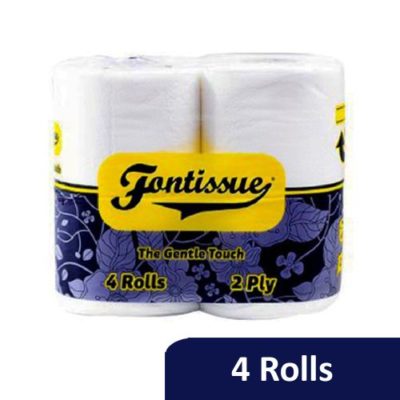 Fontissue The Gentle Touch Toilet Paper – 4 Rolls
