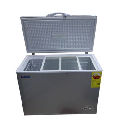 Mikachi MIK-210 Chest Freezer – 168 Litre Silver