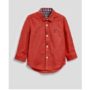 Boys Oxford Shirt - Brick Red
