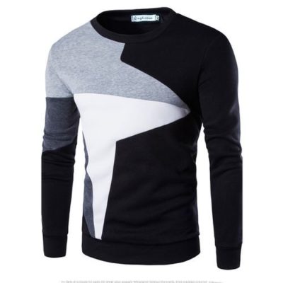 Fashion Men’s Casual Color Print Short Sleeve Shirt – Multi