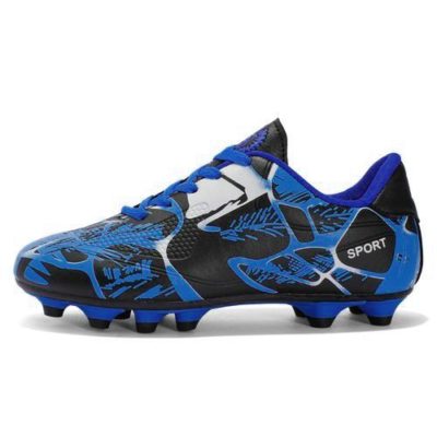 Fashion New Teen Boy Soccer Boots – Blue