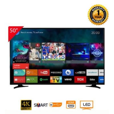 Chigo CTUS50A2 Smart 4K UHD TV – 50″ Black