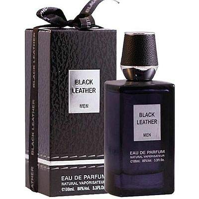 Black Leather Men Perfume with Free Duo Spray – 100ml