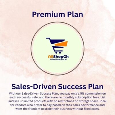 Premium Plan (Pay Per Sale)